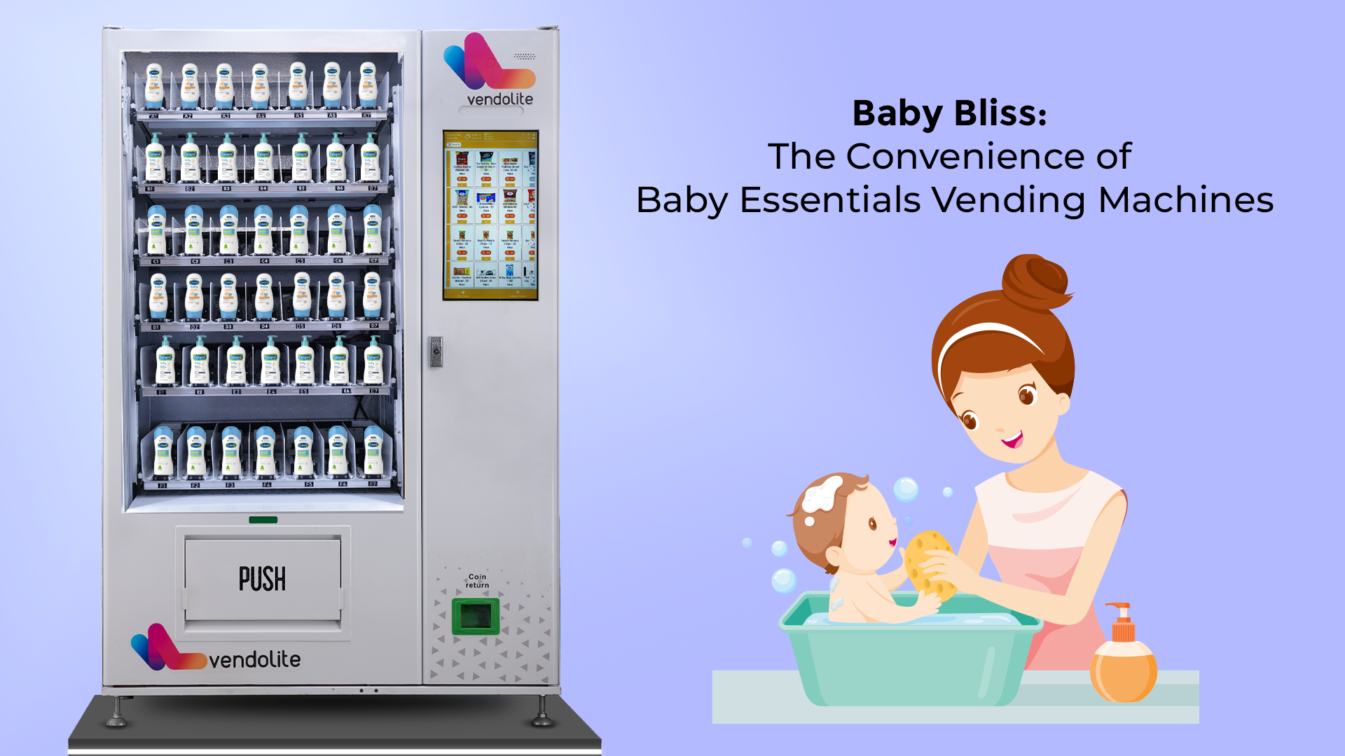 Baby Bliss: The Convenience of Baby Essentials Vending Machines